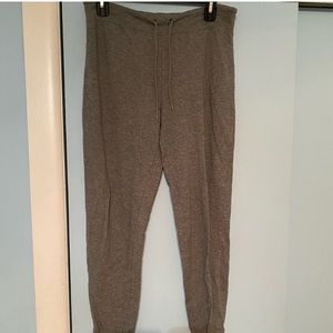 gray joggers